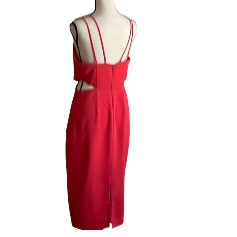 Laundry by Shelli Segal Cocktail Special Occasion Dress Coral   - 6 - Picture 10 of 10
